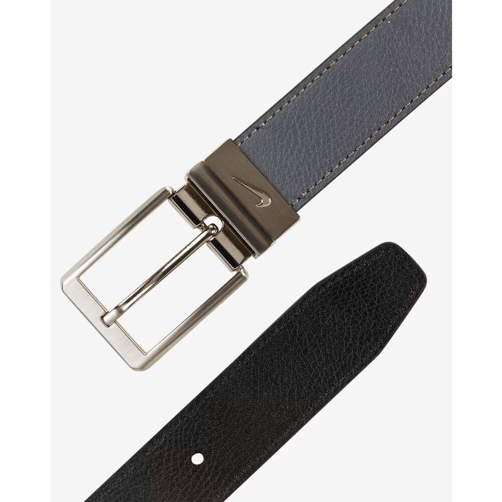 Nike Men's Reversible Belt Black & Grey 32